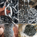 Galvanized Steel High Strength G80 Welded Mining Link Chain for Transportation